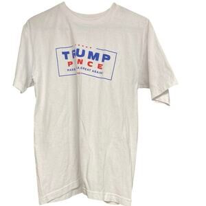 Trump Pence 2016 T-Shirt Medium – Bayside Made in USA – MAGA Campaign Shirt